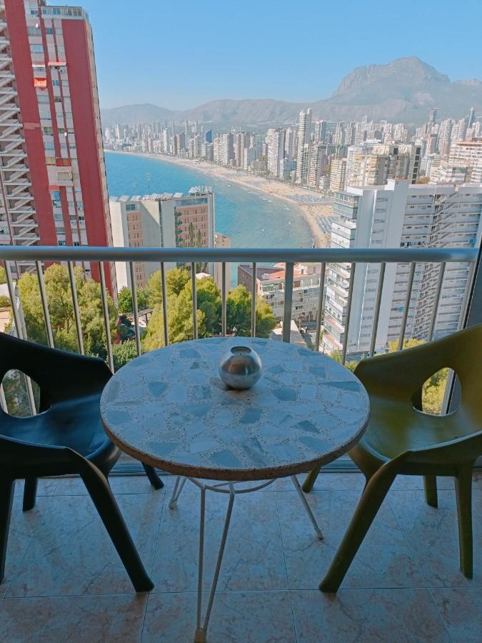 Apartamento Con Vistas A La Playa De Levante 베니돔 외부 사진