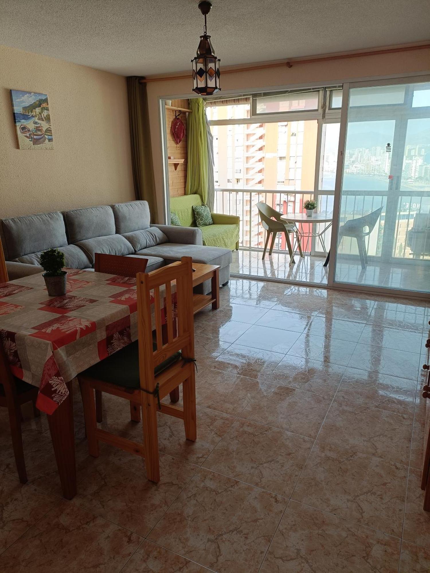 Apartamento Con Vistas A La Playa De Levante 베니돔 외부 사진