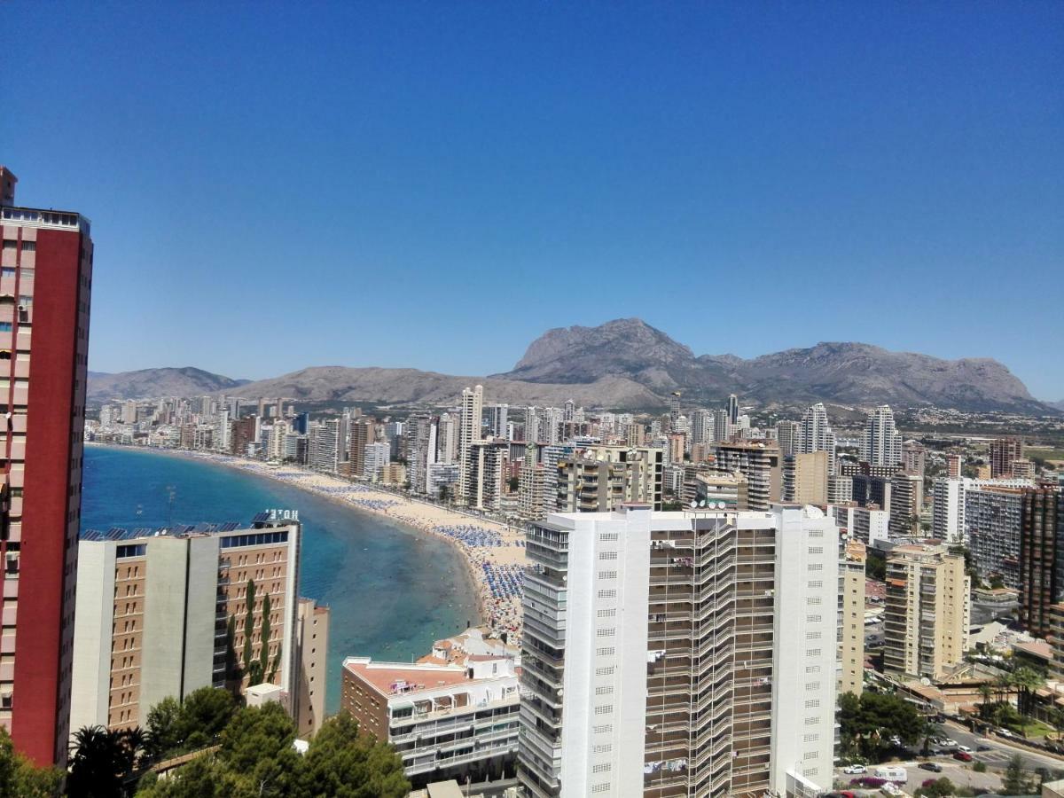 Apartamento Con Vistas A La Playa De Levante 베니돔 외부 사진
